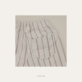 ［melmel］Multi stripe pants
