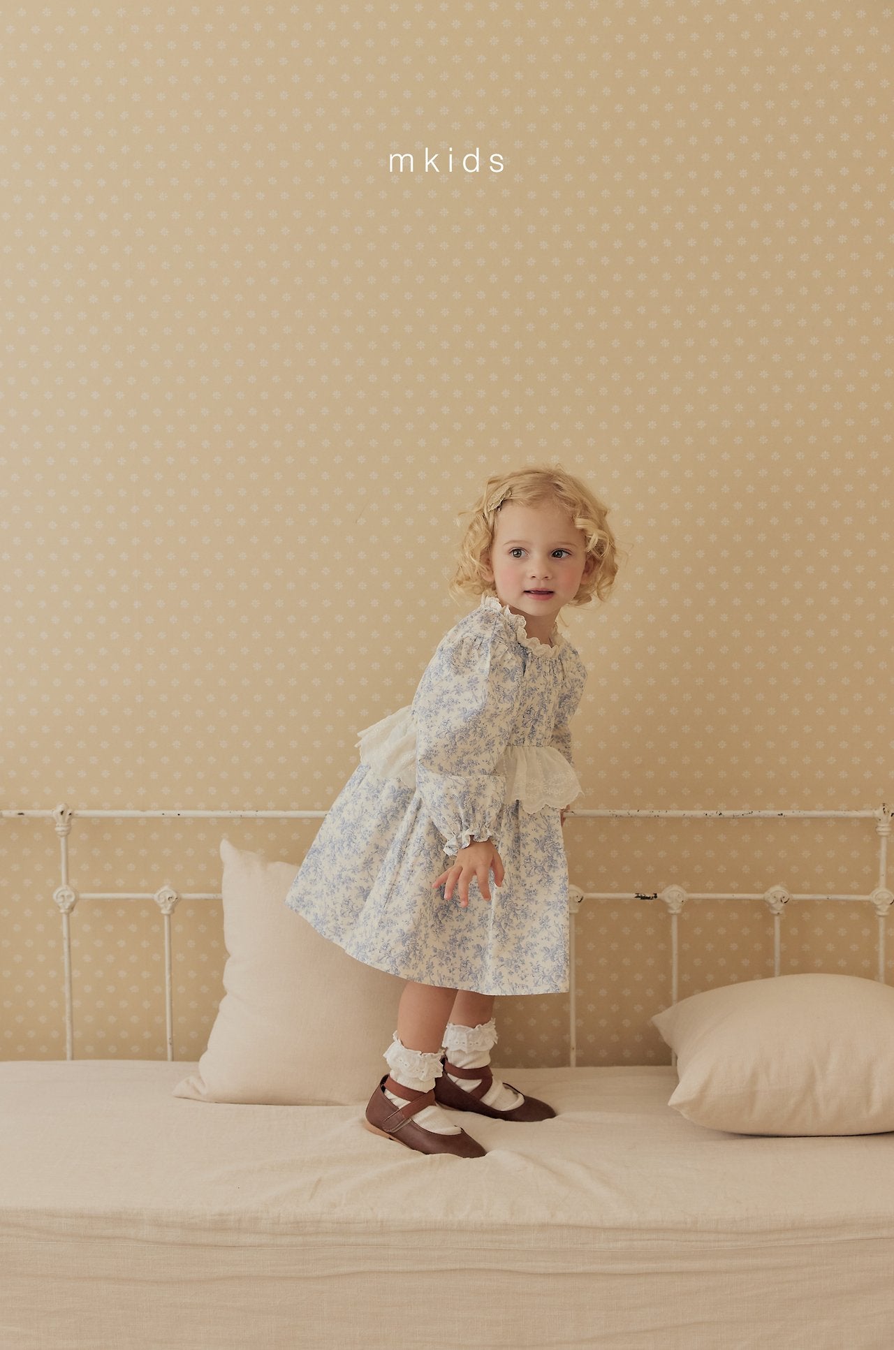 ［mkids］Flour lace socks