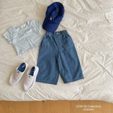 ［ninibello］Mellow eyelet tee