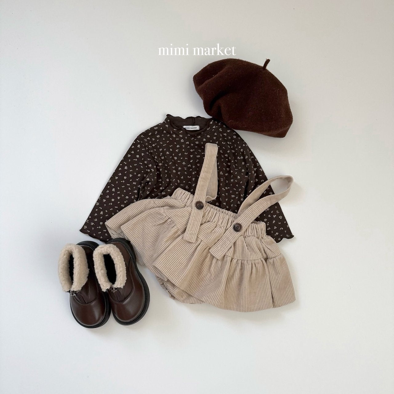 [mimi market] Lili flower mellow tee