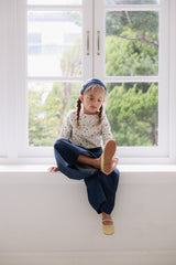 ［azalea］Floral boatneck tee (baby & kids)