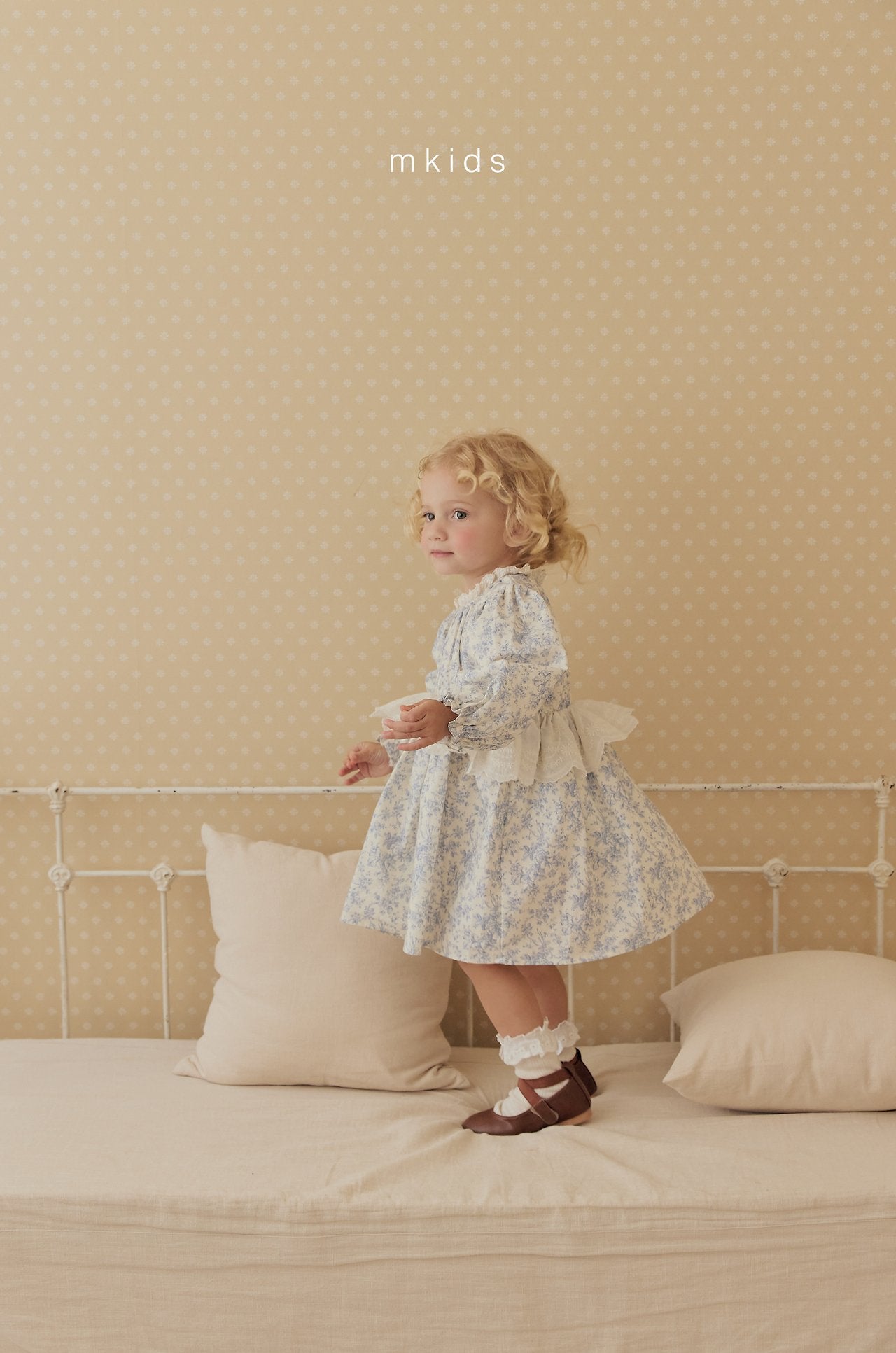［mkids］Flour lace socks