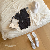 ［ninibello］Mellow eyelet tee