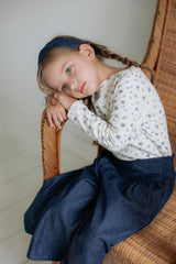 ［azalea］Floral boatneck tee (baby & kids)