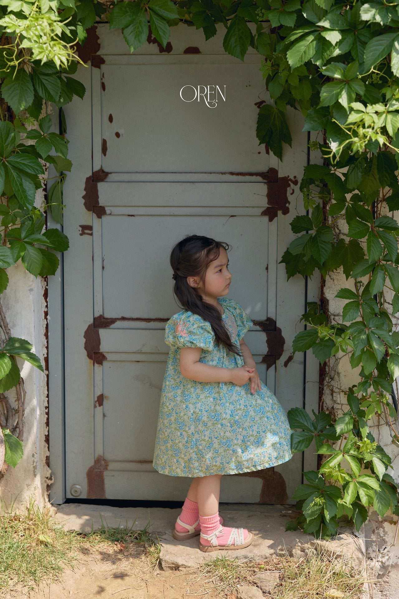 ［OREN］Solla smock one-piece