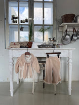 ［marron］Bunny lace hoodie