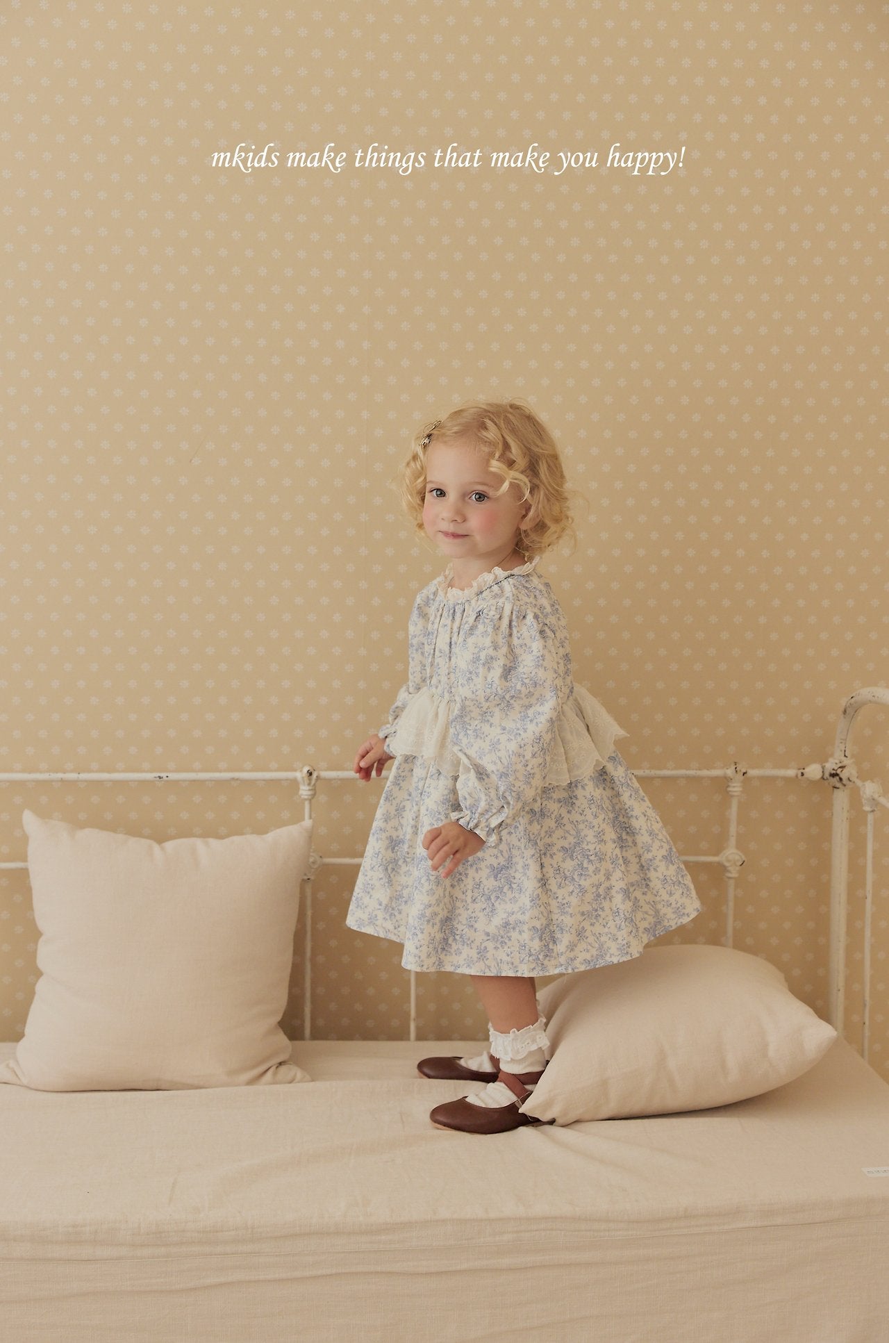 ［mkids］Flour lace socks