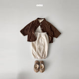 ［onu］Dot fleece jumper