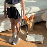 ［ninibello］Mellow eyelet tee