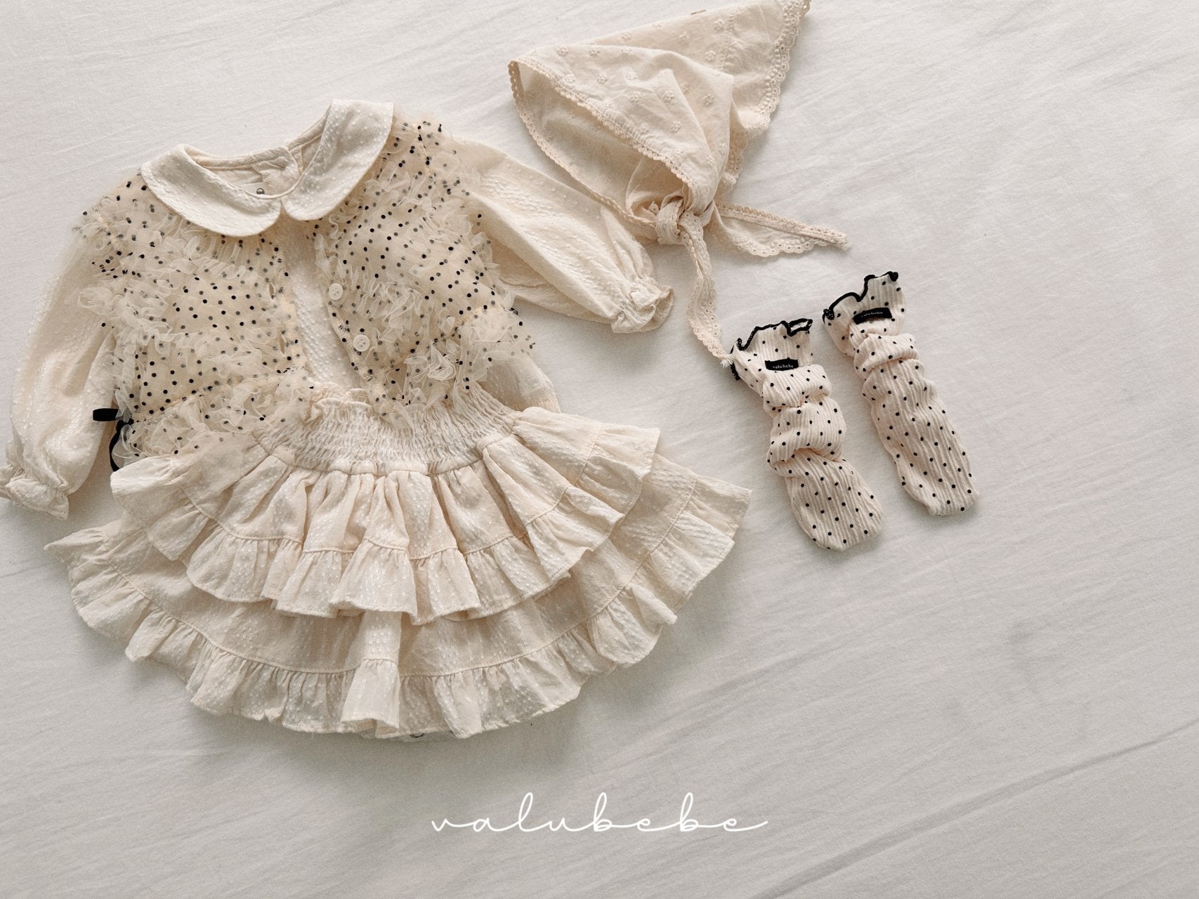［valubebe］Smock cancan bloomer skirt (baby)