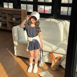 ［ninibello］Mellow eyelet tee