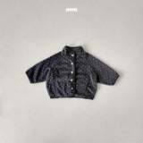 ［onu］Dot fleece jumper