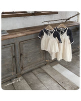 ［nunubiel］Floral ribbon tee (baby)