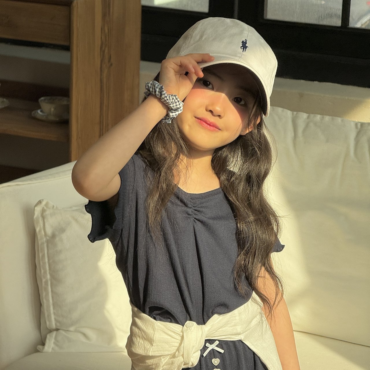 ［ninibello］Mellow eyelet tee