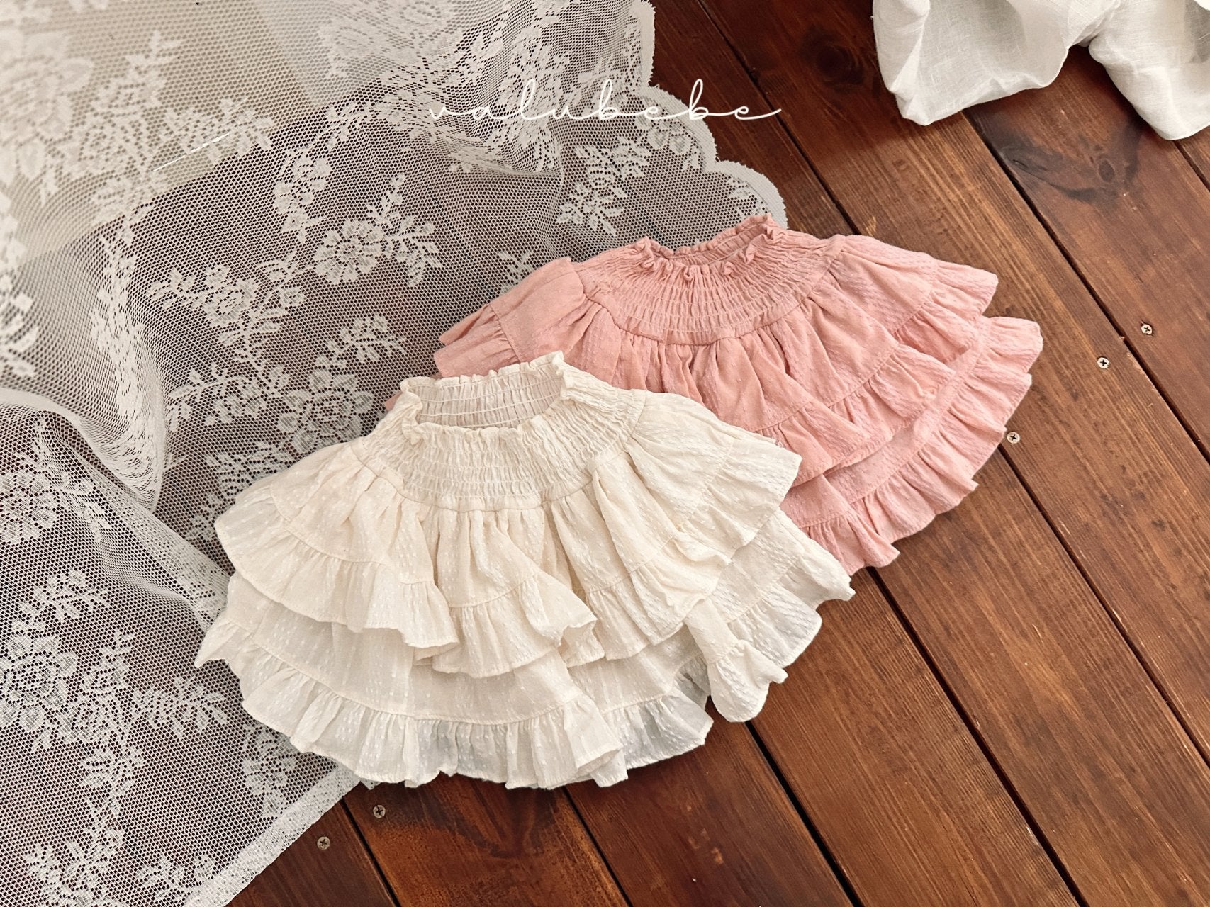 ［valubebe］Smock cancan bloomer skirt (baby)