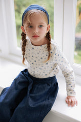 ［azalea］Floral boatneck tee (baby & kids)