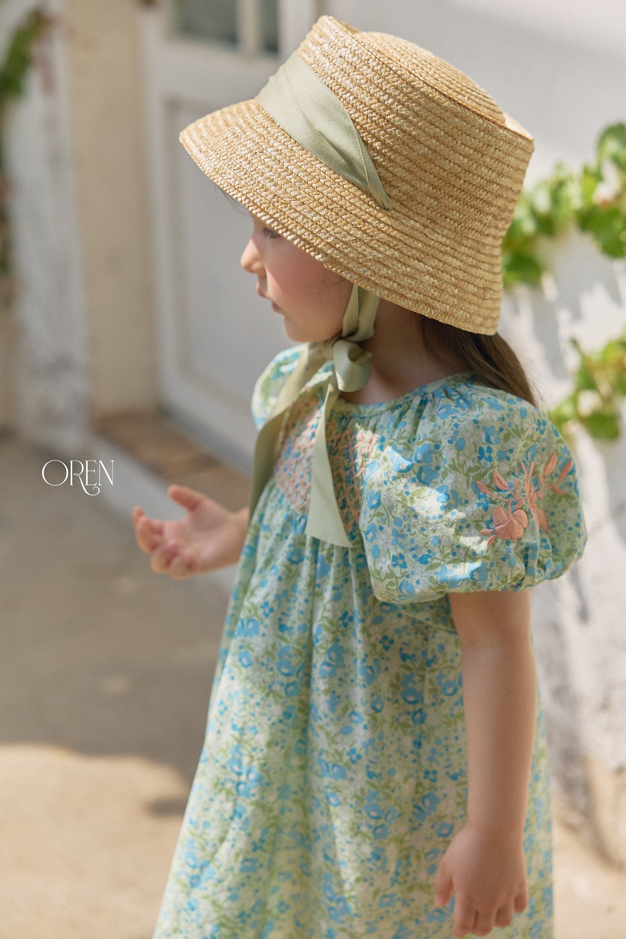 ［OREN］Solla smock one-piece