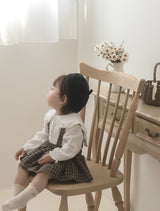 ［mimi market］Rona chek supender skirt