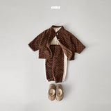 ［onu］Line dot jogger pants