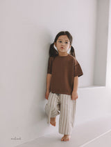 ［melmel］Multi stripe pants