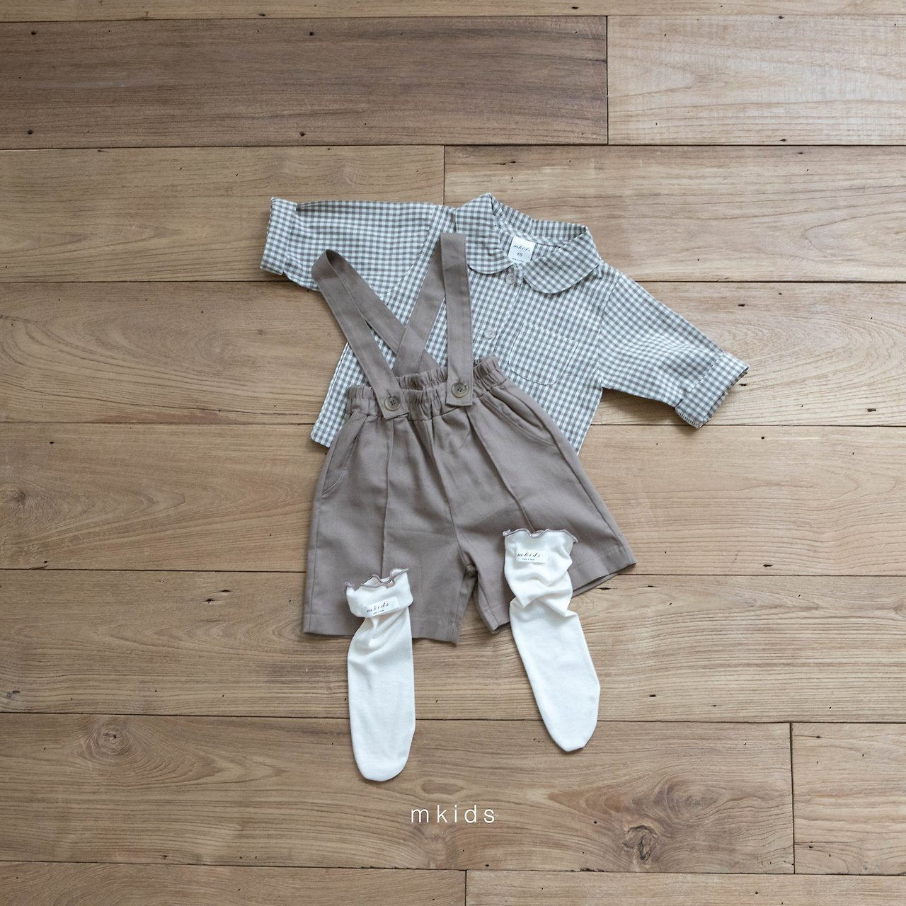 ［mkids］Bagle knee socks