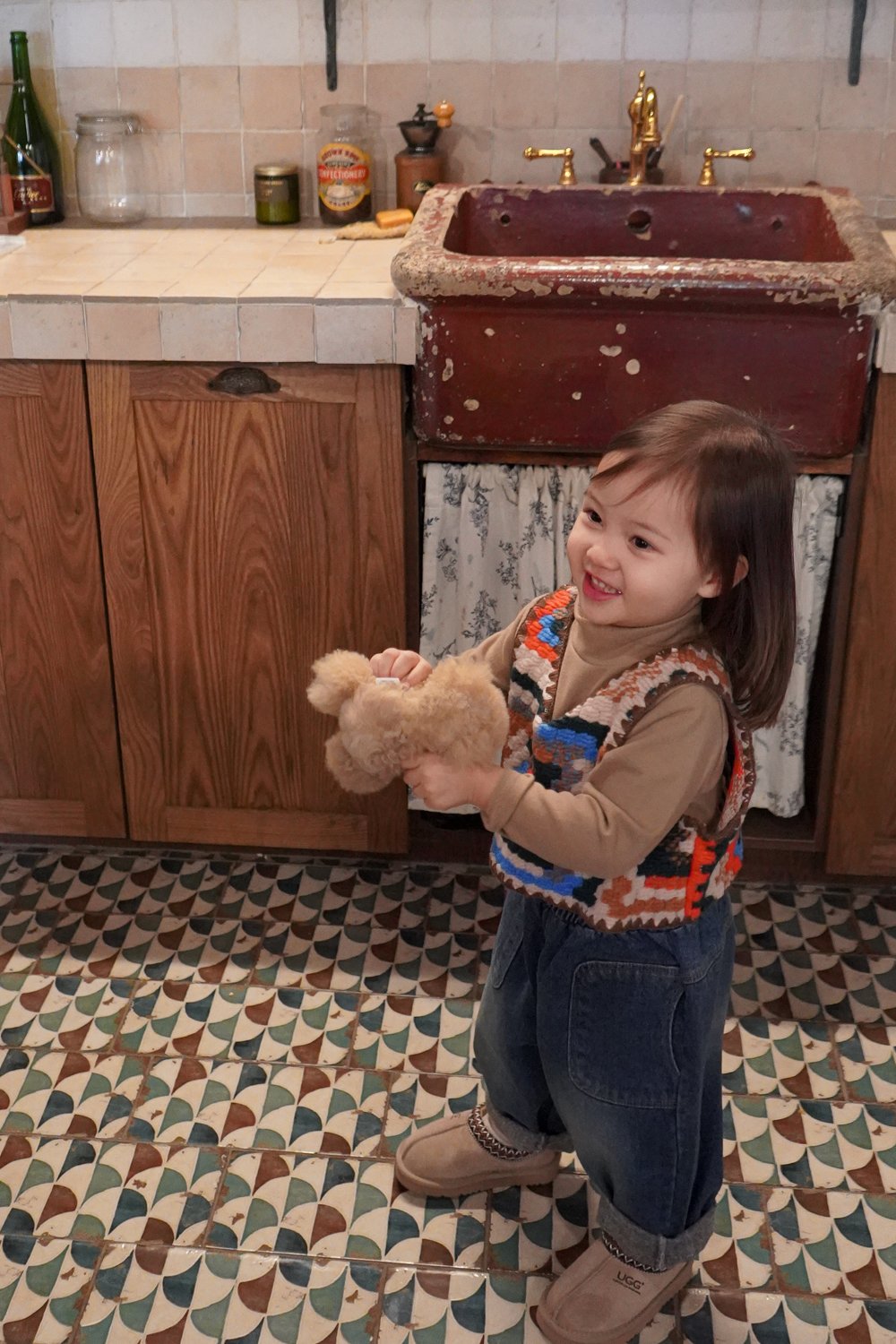 ［onu］Pocket denim pants