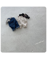 ［nunubiel］Pocket denim salopette