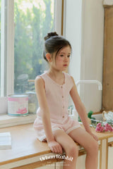 ［Urban Rabbit］Lace knit sleeveless