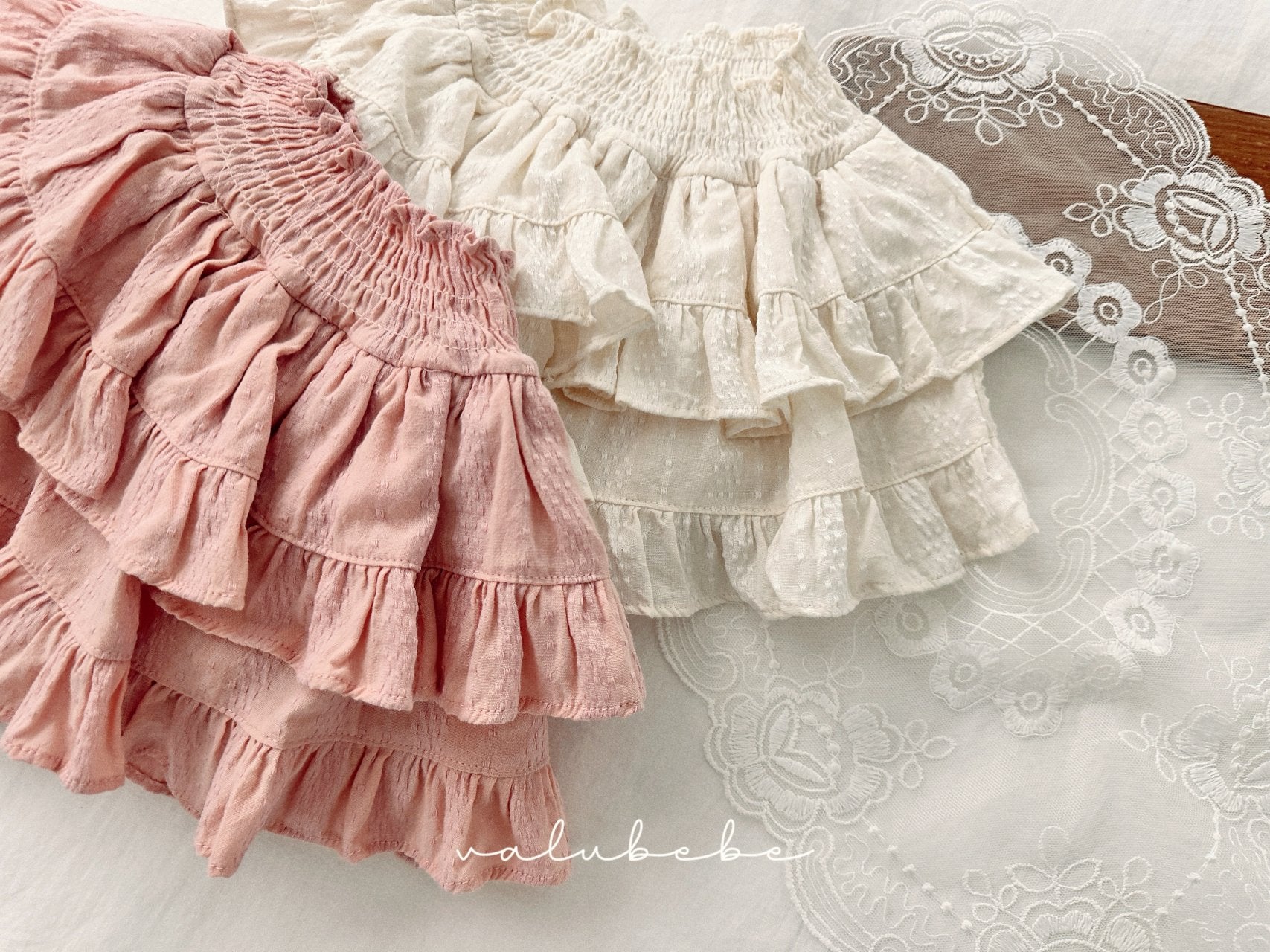 ［valubebe］Smock cancan bloomer skirt (baby)
