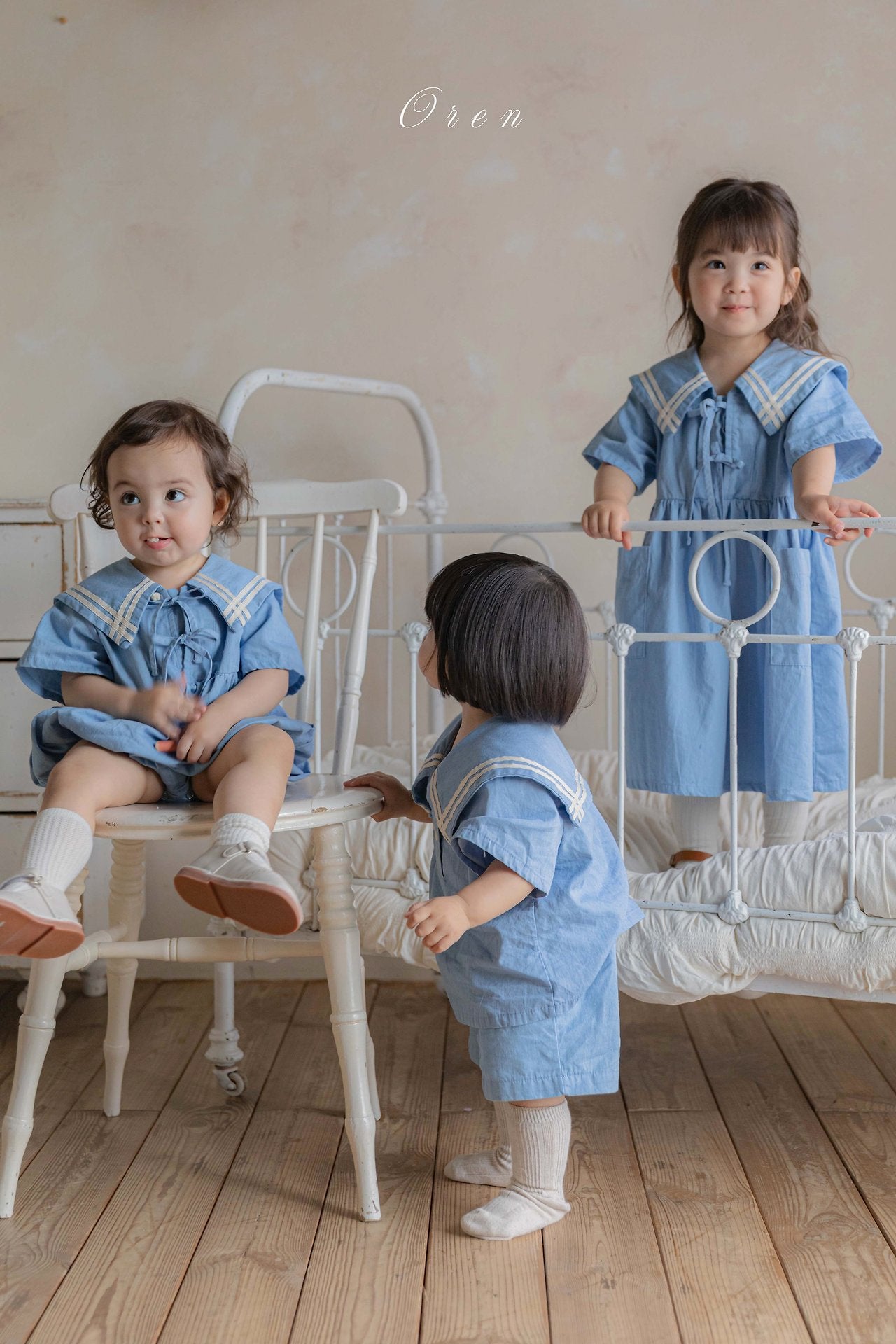 ［OREN］Mare sailor rompers