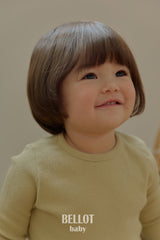 ［BELLOT］Sherbet rib tee (baby)