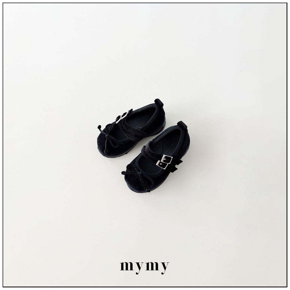 ［mymy］Black rice shoes