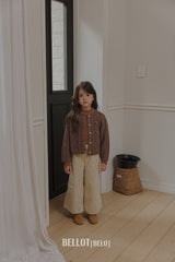 ［BELLOT］Alpha wool cardigan (kids)