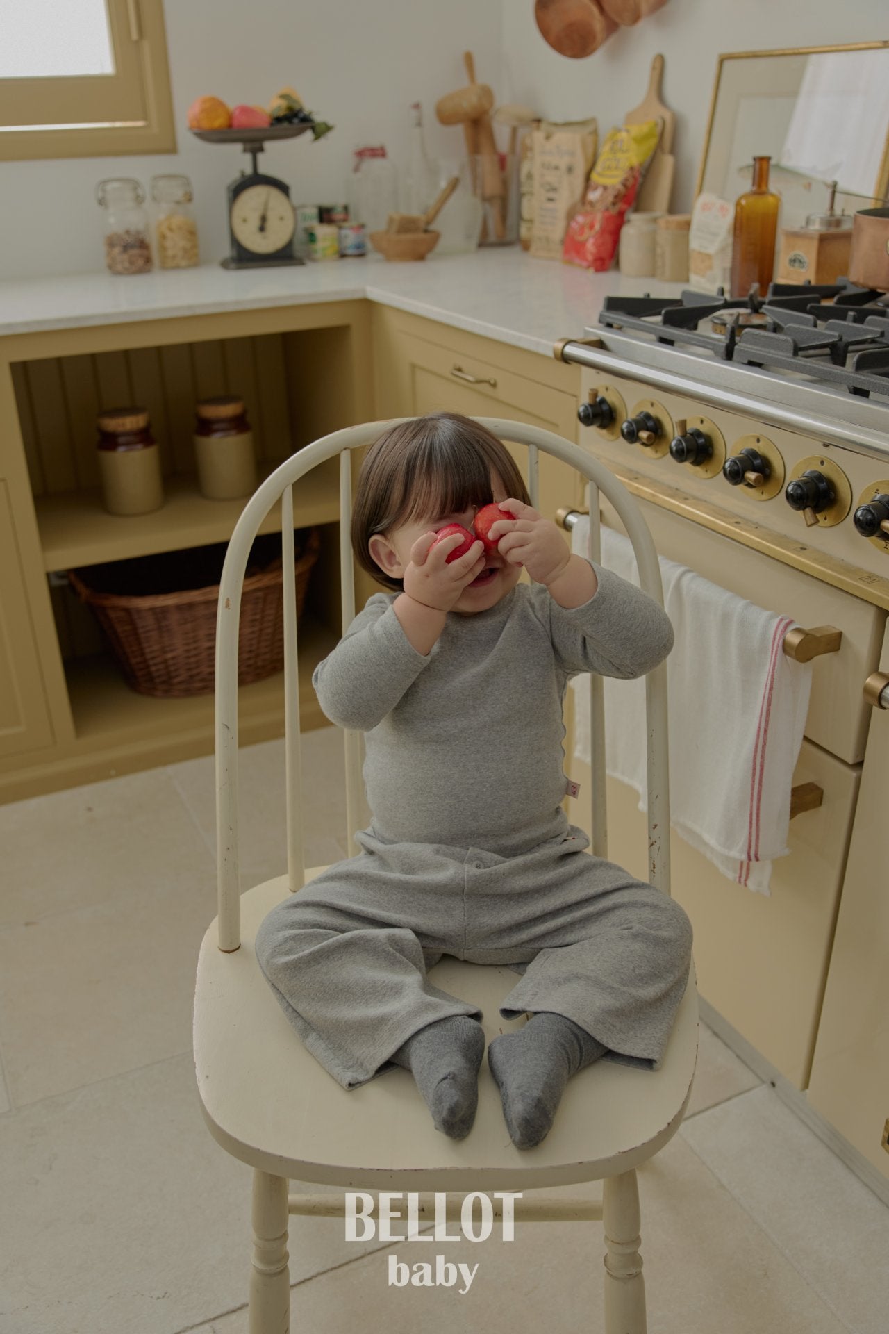 ［BELLOT］Luna button pants (baby)