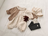 ［valubebe］Dot frill bebe suit (baby)