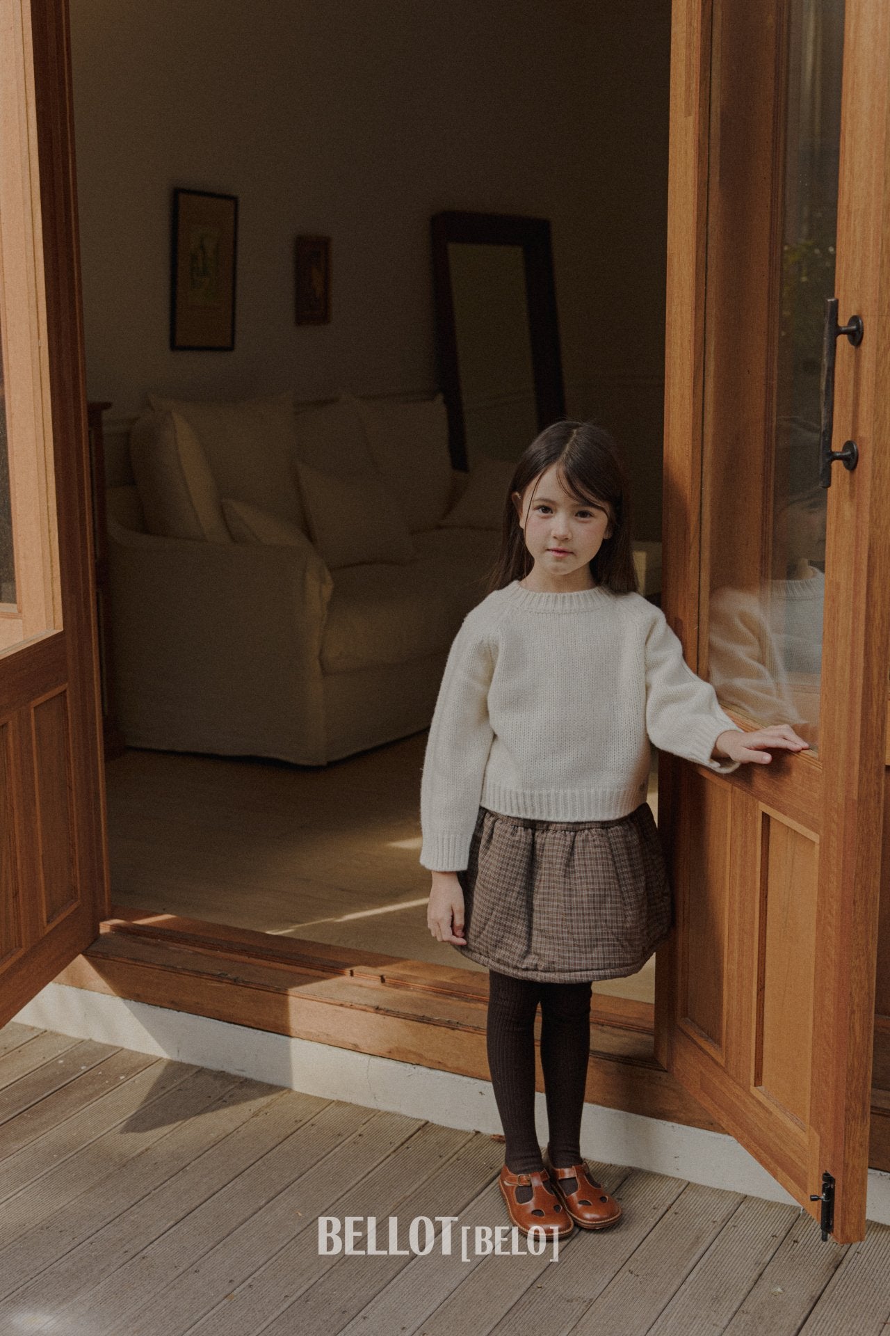 ［BELLOT］Via wool knit (kids)