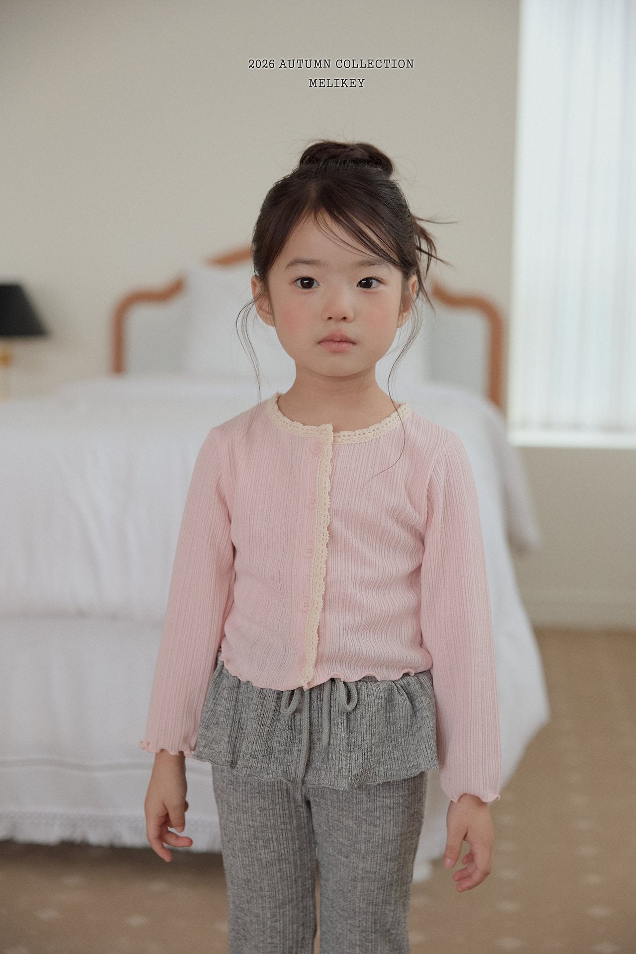 ［Melikey］Natural lace cardigan