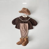 ［onu］Lace flower smock blouse