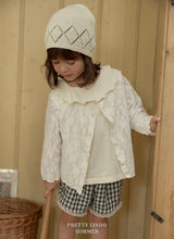 ［LINDO］Check lace frill shorts