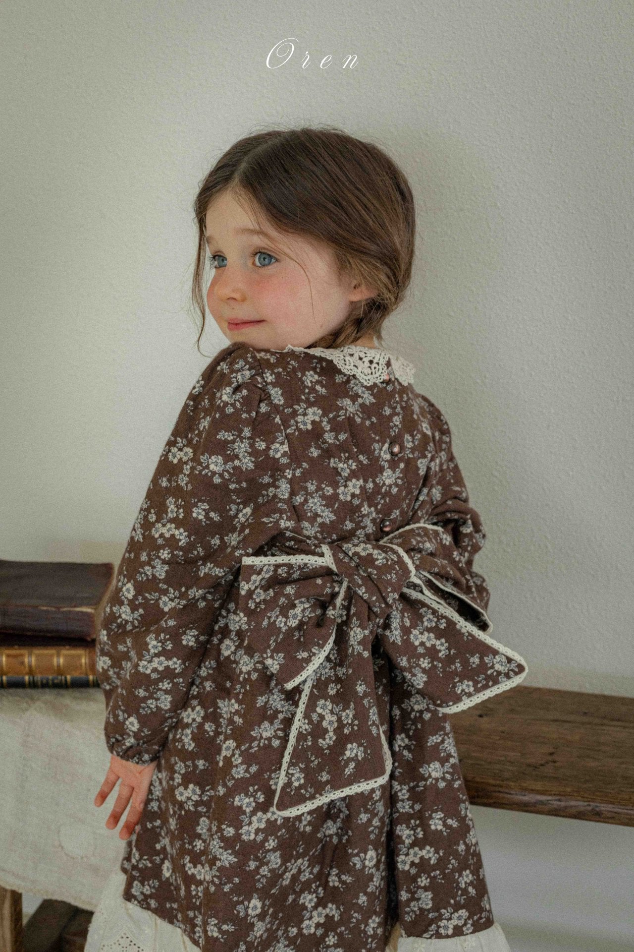 ［OREN］Selena flower padding one-piece (1oz)