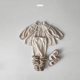 ［onu］Lace flower smock blouse