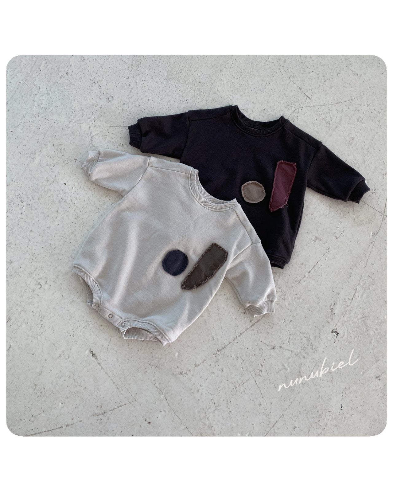 ［nunubiel］Patch rompers (baby)