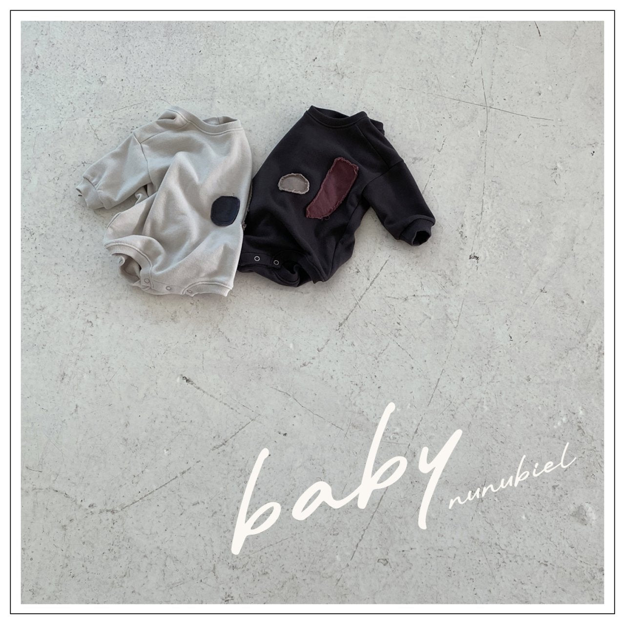 ［nunubiel］Patch rompers (baby)