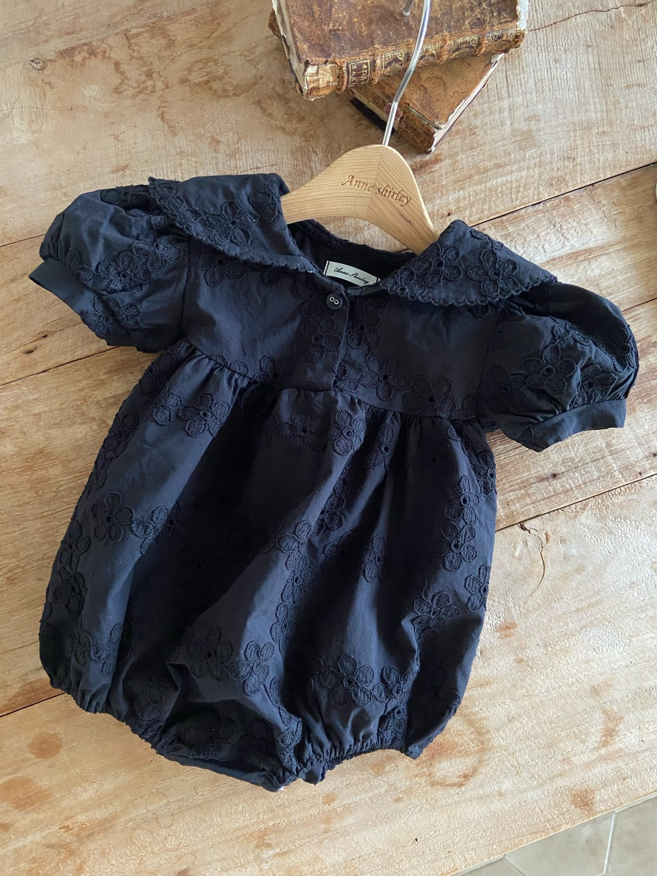 ［Anne shirley］Pure collar rompers