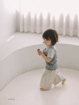 ［melmel］Multi stripe pants