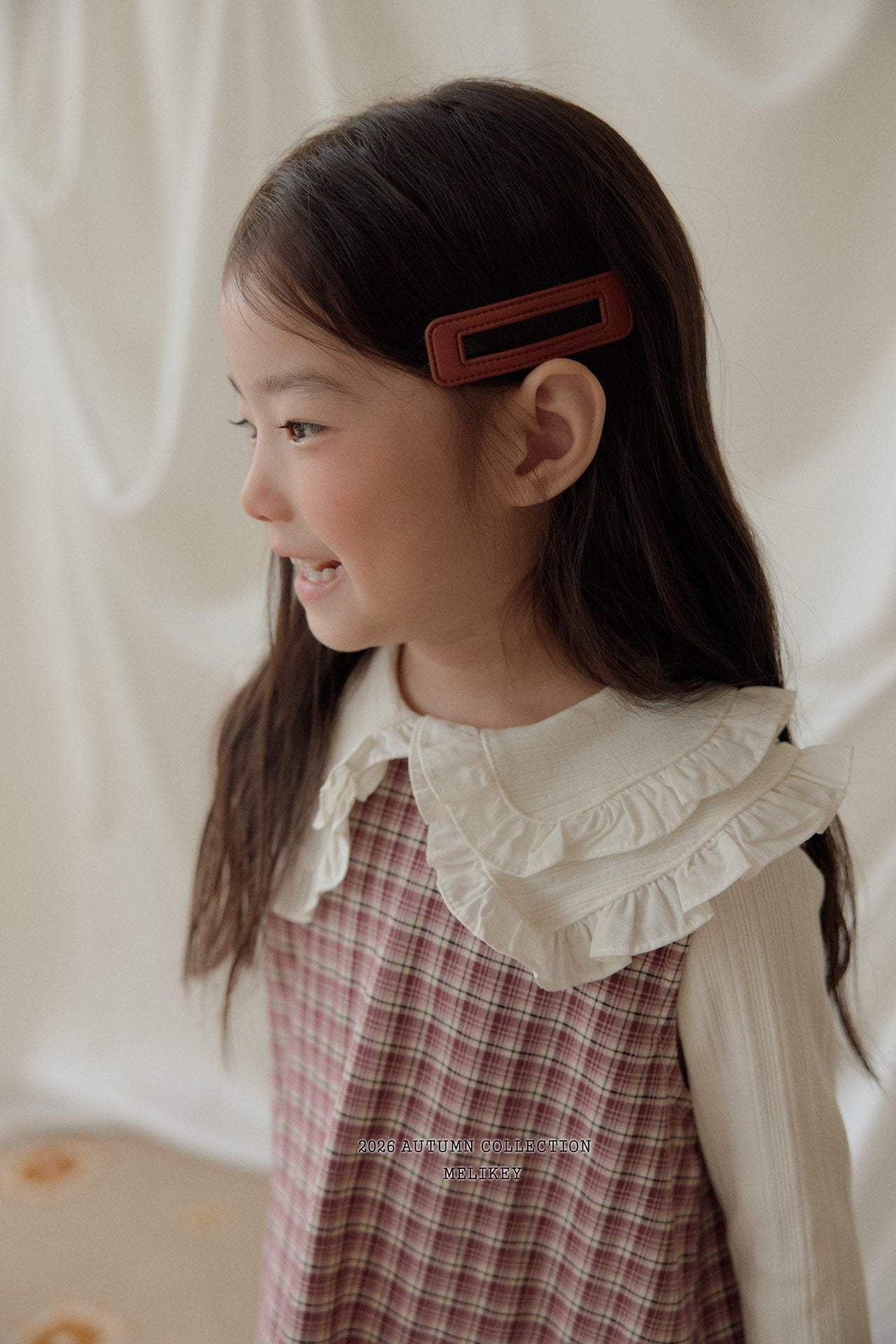 ［Melikey］Double collar tops