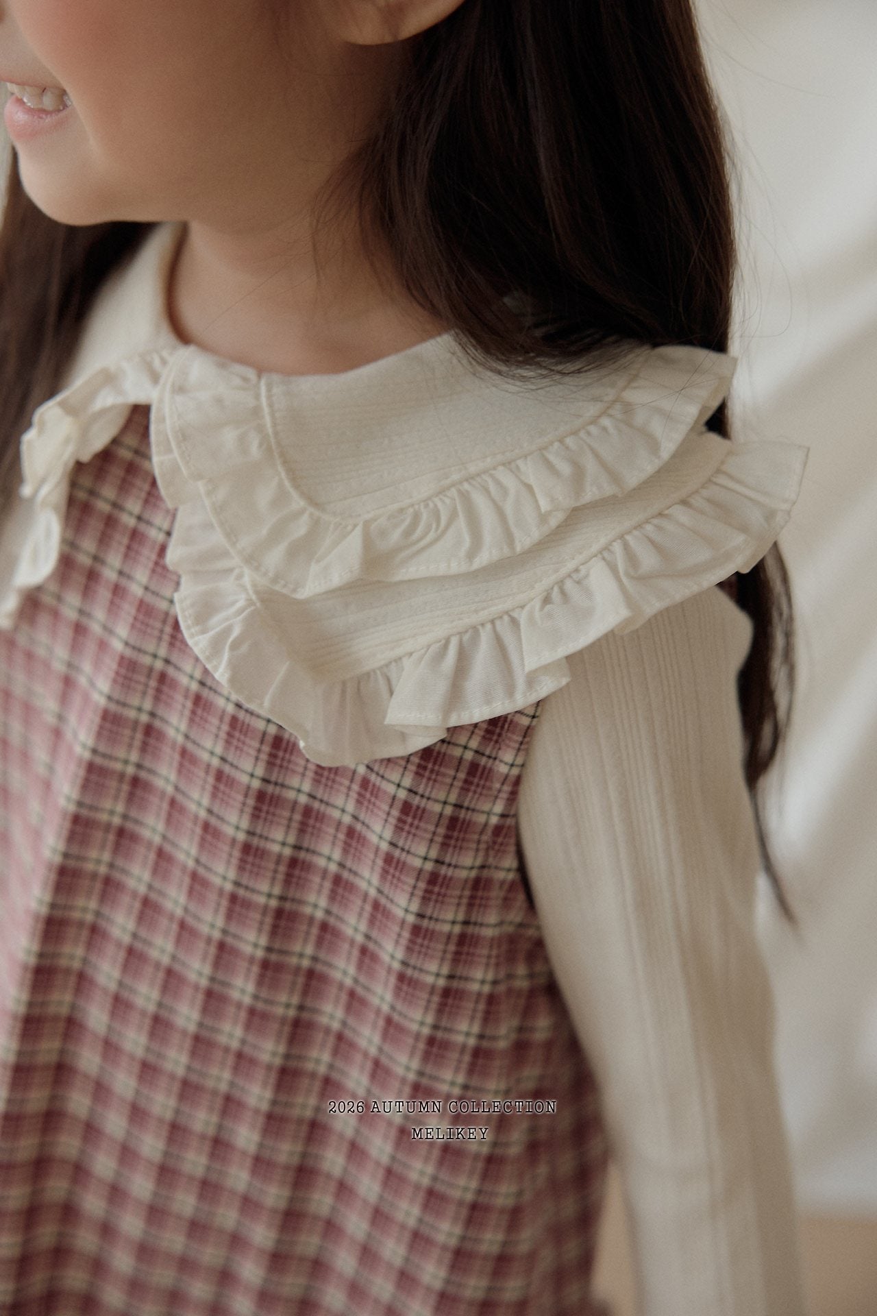 ［Melikey］Double collar tops