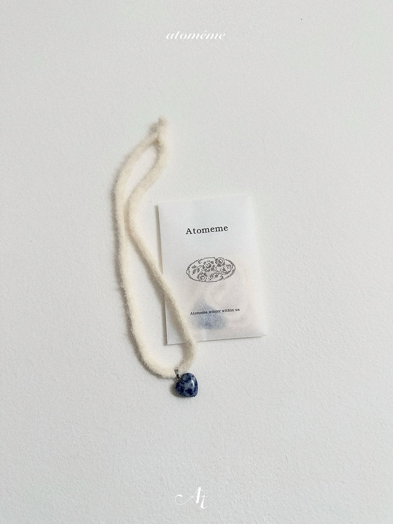 [atomeme] Love Stone Necklace