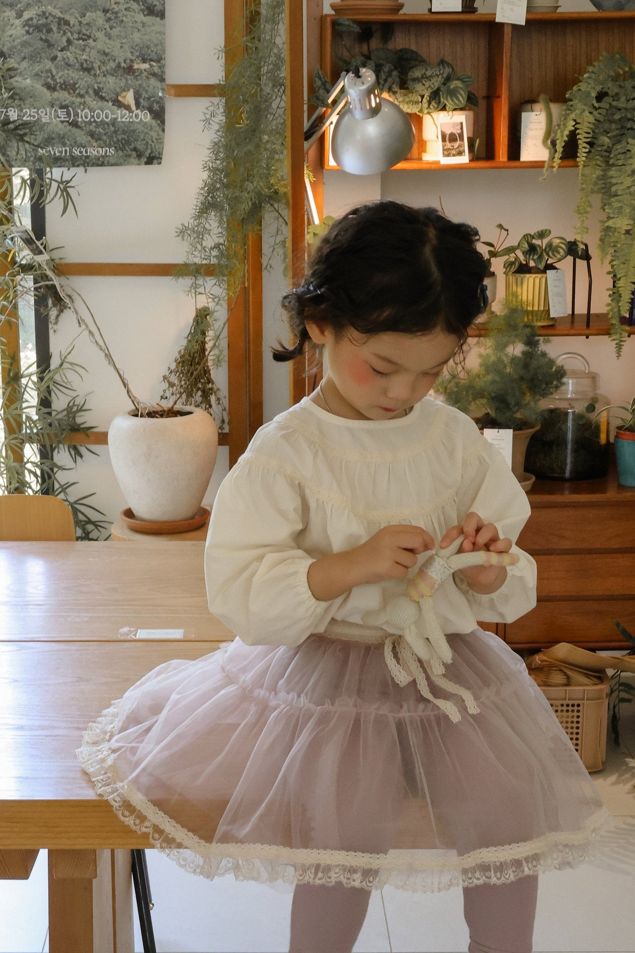 [FLO] Debon smock blouse(kids)