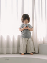 ［melmel］Multi stripe pants